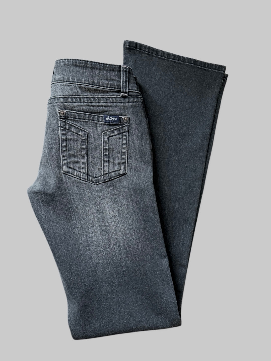 G Rise Gena Jeans - Gunmetal